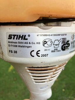 Benzínový vyžínač STIHL FS 38 - 3