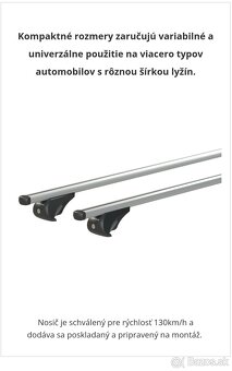 Strešné nosiče (priečniky) NORDRIVE - 3