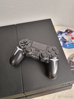 PlayStation 4 Fat 500GB čierna herná konzola - 3