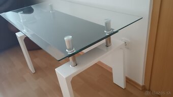 sklenený konferenčný stolík - 3