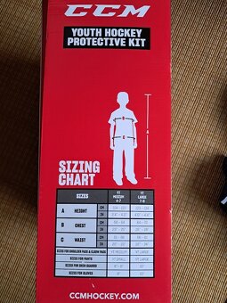 Detský set chráničov CCM Starter Kit Žiak (youth) M - 3