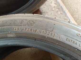 Letné pneumatiky 245/45 R19 Michelin 2ks - 3