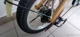 Predám bicykel v predu 20" a v zadu 16" kolesa.Servisovany - 3