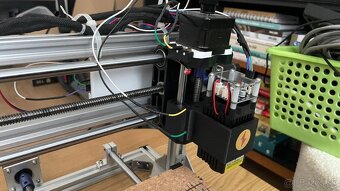 CNC stolná frézka + 10w laser - 3