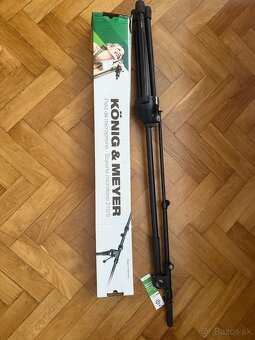 NEPOUŽITÝ NOVÝ Konig & Meyer 210/9 BK Mikrofónový stojan - 3