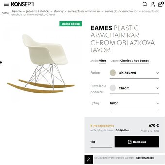 Hojdacie kreslo VITRA - 3