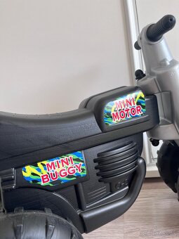 Odrážadlo Mini Buggy čierno-šedé - 3