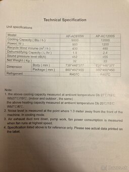 Mobilná klimatizácia AKAI - 3