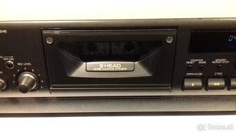 3-hlavovy kazetovy deck TECHNICS RS-BX646 + ATC, JAPAN, AK11 - 3
