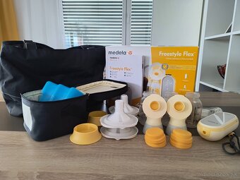 MEDELA Odsávačka na mlieko elektrická double Freestyle Flex - 3