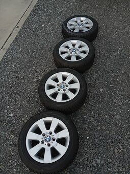 Alu kolesá orig. BMW 5x120R16 + zimné pneu - 3
