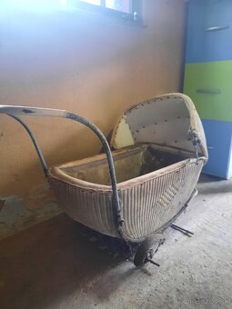 Starý detský kočík - 3