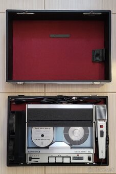 Predám kufríkový magnetofón–diktafón GRUNDIG - stenorette SL - 3