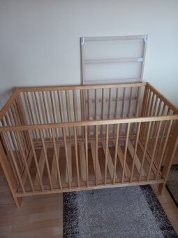 Detská drevená postielka - 3