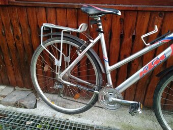 dámsky trekovy bicykel KTM,Odpružený,28"kolesá,19"rám - 3