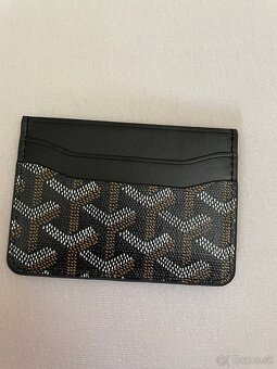 Goyard čierny cardholder na karty - 3