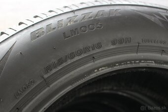 BRIDGESTONE..6-7MM..Zimné Pneumatiky..215/60 r16 - 3