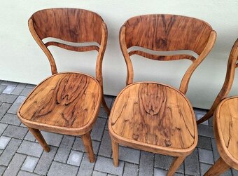 Luxusní prvorepublikové židle THONET - ART Deco - 3