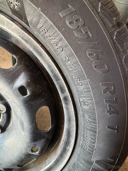 Pneumatiky 5x100 R14 Zimné - 3