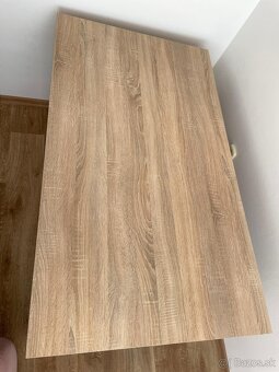 Jedálenský stôl dub sonoma – 140x80 - 3