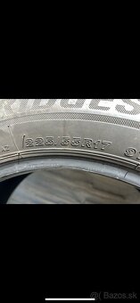 Predám zimné pneu runflat Bridgestone 225/55/17” - 3