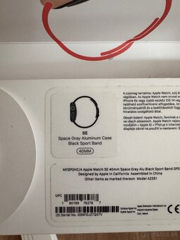 Apple Watch SE black 40mm - 3
