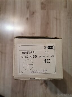 Predám PUŠKOHĽAD Meopta Artemis R1-3-12x56 RD - 3