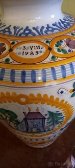 Velka keramicka vaza modranska keramika - 3