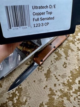 MICROTECH 122-3CP Ultratech D/E Copper Full Serrated - 3