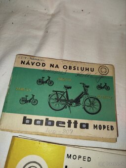 Vzacne Moped - navody na obsluhu - 3