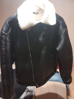 Kožená prechodná bunda - 3