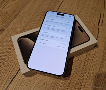 Apple iphone 15 pro max 256gb prírodný titan - 3