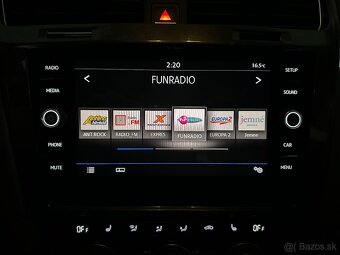 Rádio MIB 2 celosklo vw golf 7 facelift - 3