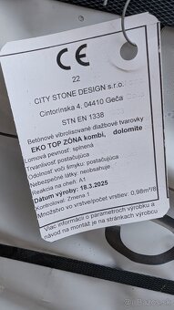 Predám zámkovú dlažbu Eko Top Zona kombi - City Stone Design - 3