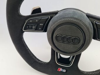 ALCANTARA AUDI MULTIFUNKCNY VOLANT ZKOSENY s airbagom a F1 - 3