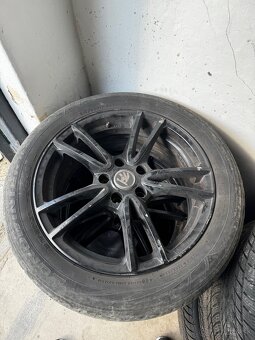 Original disky 5x112 s pneu 215/55 R17 - 3