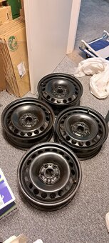 Plechové disky na osobný automobil - 6 1/2 Jx16" H2 - ET41 - 3