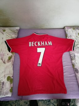 Futbalový dres Umbro manchester united Beckham - 3