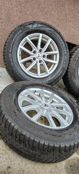 ALU Mitsubishi 5x114,3 a zimné Falken Eurowinter 215/70 R16 - 3