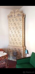 Kachlova pec starožitná - 3