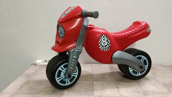 Motorka červená - odrážadlo - 3