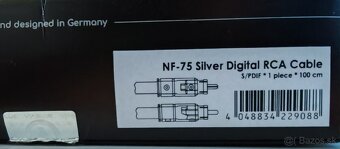 Viablue NF- 75 Silver Digital 1m, digital koax - 3