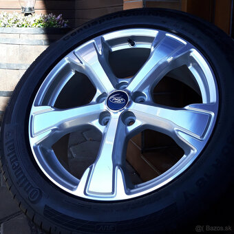 alu R18 5x108 orig. Ford Kuga, letné pneu 235/50 - 3