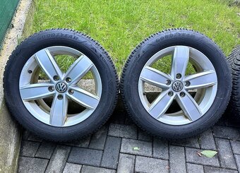 Alu sada VW Group 5x112 R16 205/60 R16 zimné pneu GOODYEAR - 3