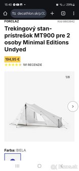 Trekingovy stan pre 2 osoby forclaz MT900 - 3