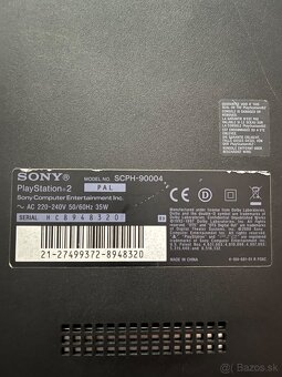 Playstation 2 s boxom + 2x Dualshock + 9x hra - 3