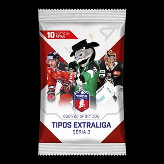 KARTICKY TIPOS EXTRALIGA 2021/2022 - 1. SÉRIA  +  2.SÉRIA - 3