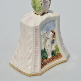 Porcelánový zvonček - Cherubín - 3
