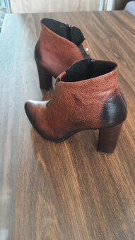 kožené kotníčky č.37 - 3