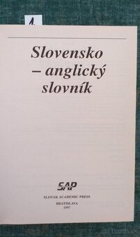 Slovníky, jazykové knihy na predaj - 3